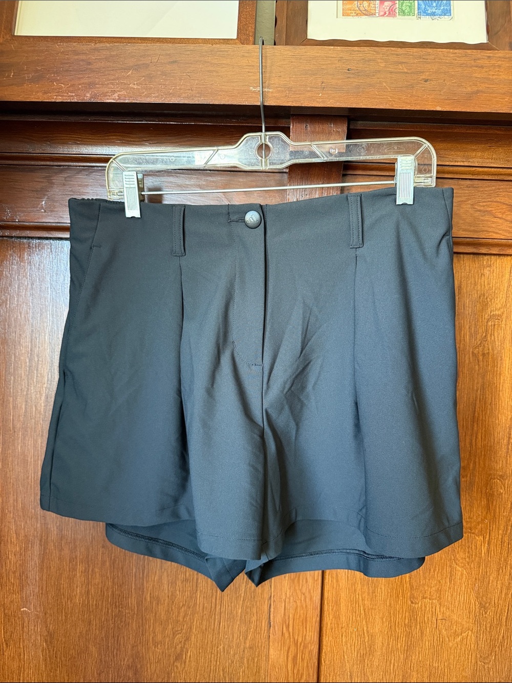 adidas Black Athletic Tailored Shorts
